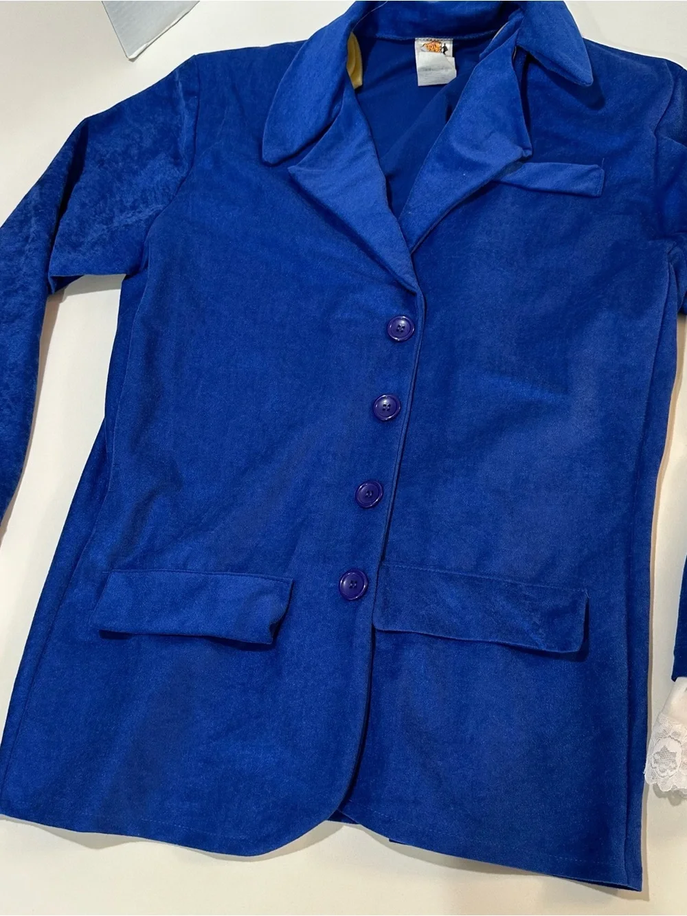 California Costumes Blue Velvet Suit Jacket & Trousers